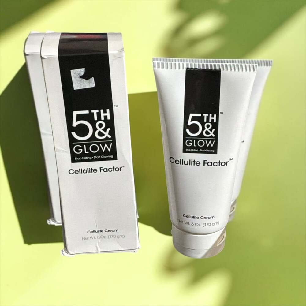 5th & Glow Cellulite Factor Cellulite Cream Size 6 Oz New